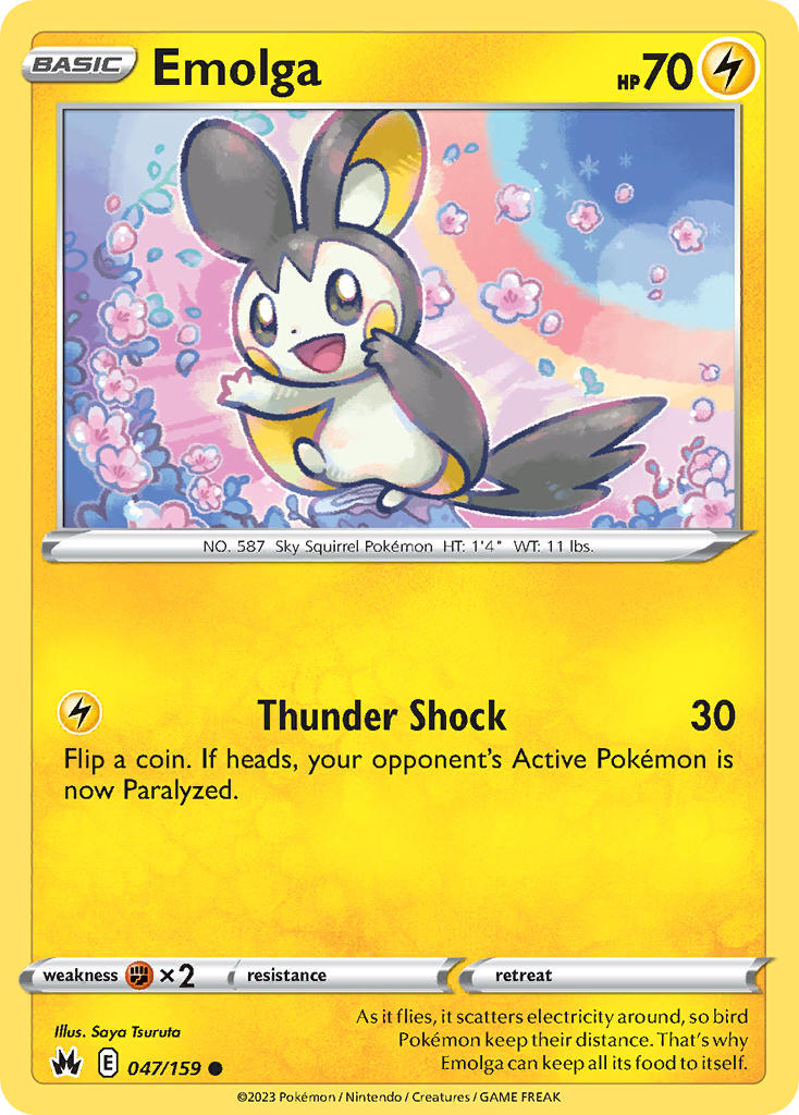 Emolga - 047/159 - Scroll and Circuit Games